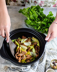 Enjoy a Delicious StirFried Beef Dish made with Nutritious Vegetables
