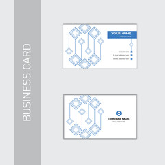  Minimal corporate business card design.