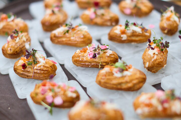 Delicious catering appetizers for parties and events	