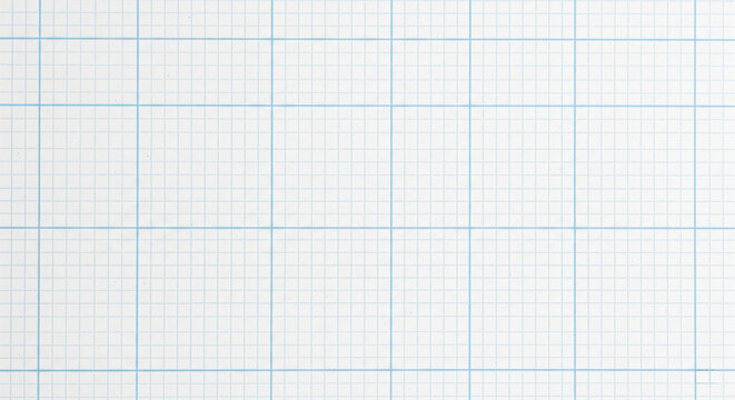 realistic stock photo of a graph paper grid pattern.