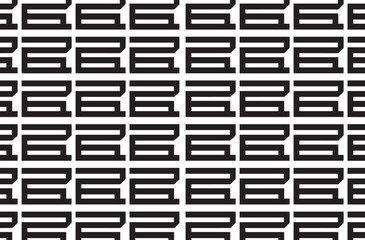 Abstract geometric seamless silhouette pattern, modern minimalist vector illustration