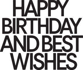 Fun Birthday Typography Shirt Artwork