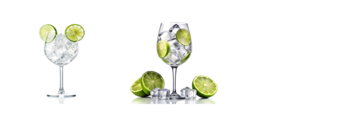 Three distinct cocktails presented against a stark black background for visual appeal