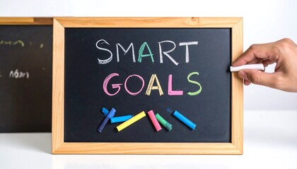 Fototapeta premium Chalkboard with the words 