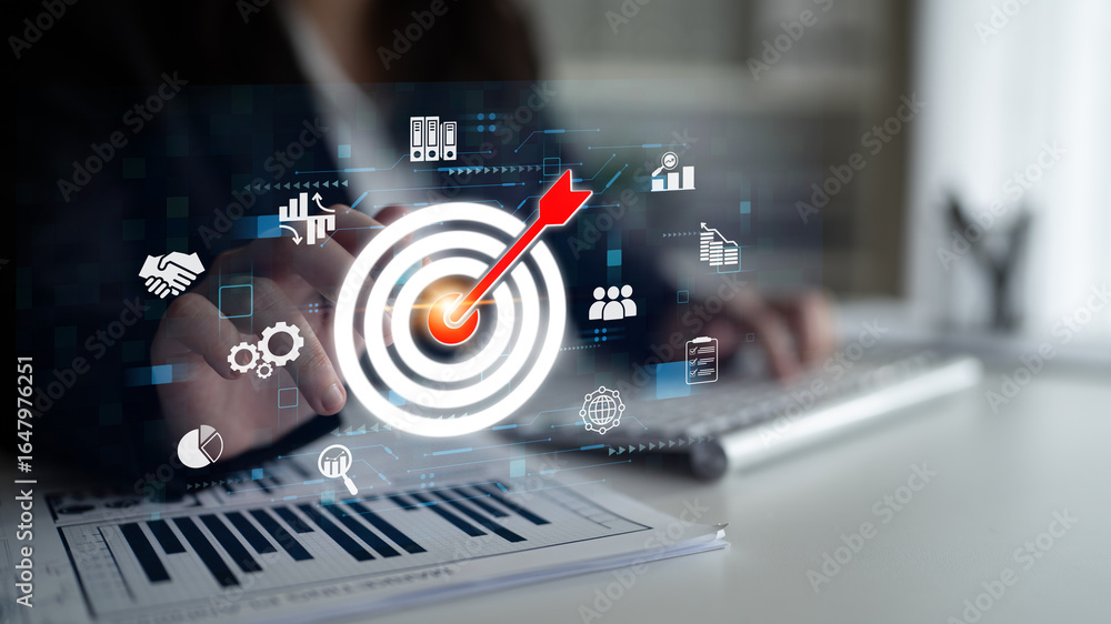 Aufkleber target audience analysis enhances marketing with segmentation, smart profiling, and personalized str
