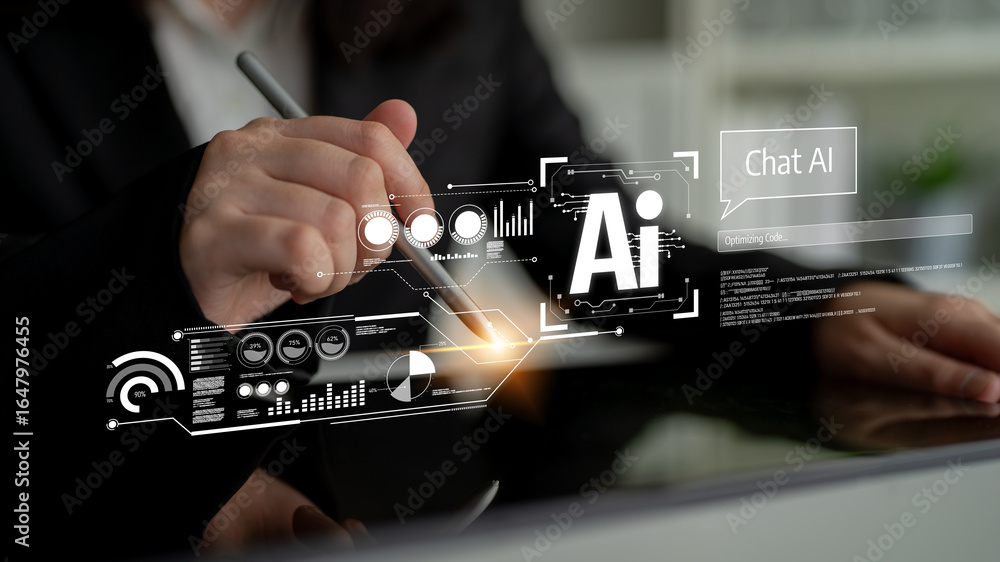 Poster ai chatbot using prompt engineering and llm deep learning delivers explainable generative ai for sma