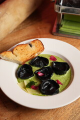 salad with olives