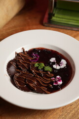 beef stew with potatoes and vegetables