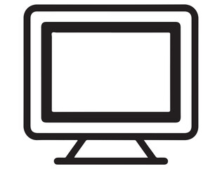 RETRO COMPUTER SILHOUETTE