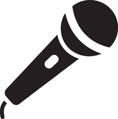 Microphone Icons set. variant microphone icon. Karaoke mic. Podcast microphone line art. web and mobile icons.