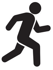 RUNNING ICON SILHOUETTE