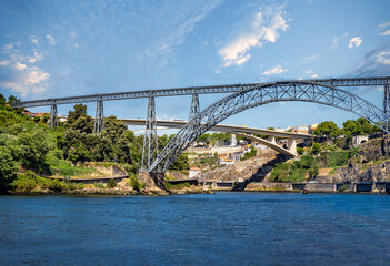 City of the briges (Cidade das Pontes), navigating the Douro river under the iconic bridges of the...