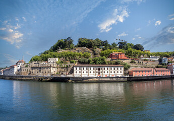 River front area to the west of the Ribeira district, Porto (Oporto), Portugal