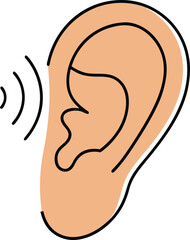 human ear icon