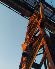 crane on a construction site