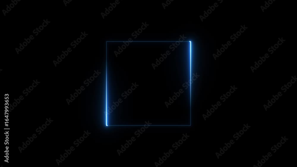 Aufkleber futuristic digital hud cyber frame technology for video overlay templates.digital hud futuristic mot