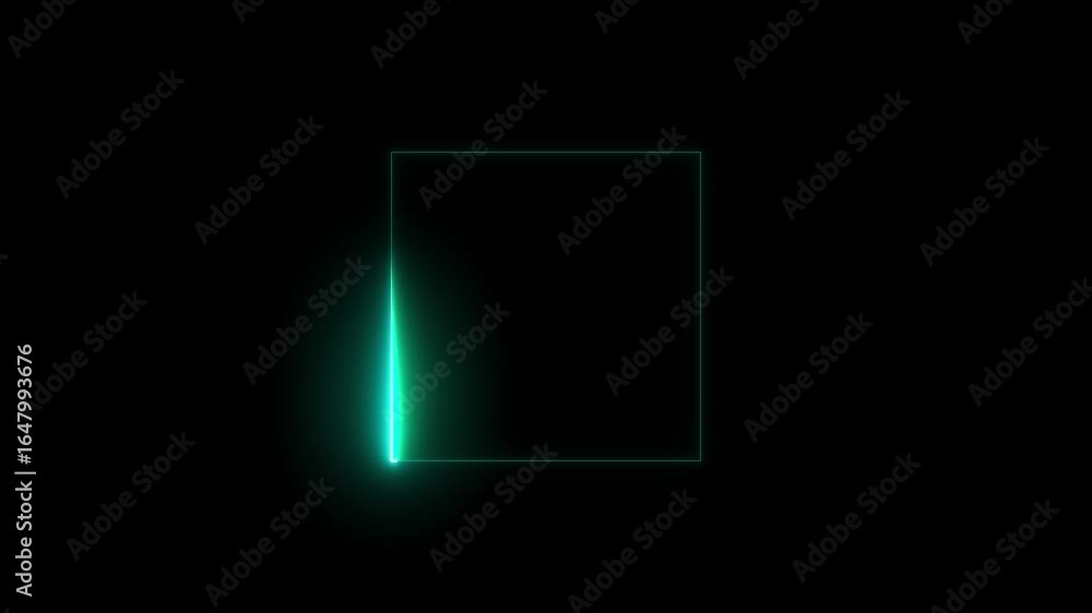 Aufkleber futuristic digital hud cyber frame technology for video overlay templates.digital hud futuristic mot