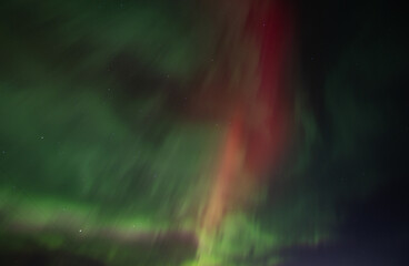 Northern lights in Alberta, Canada