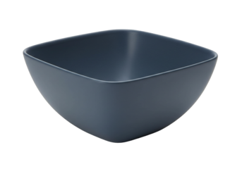 Empty square bowl kitchenware modern presentation dinnerware studio shot