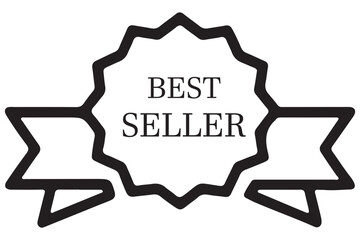 Set of badge best seller, best choice, best price, best quality. icon vector template