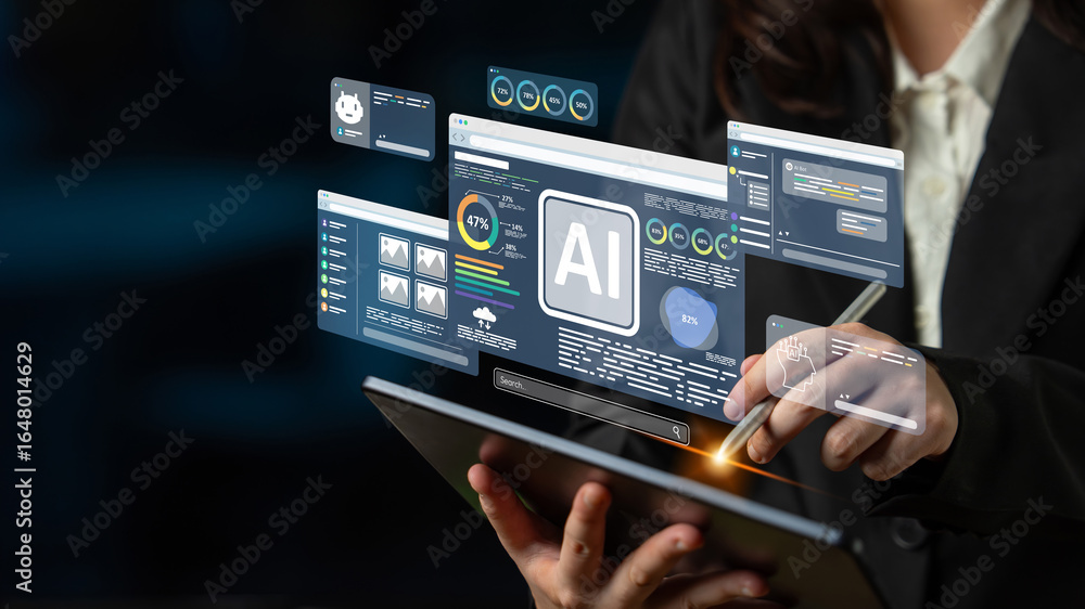 Poster ai assistant with llm, big data, machine learning, and generative ai powers prompt engineering and s