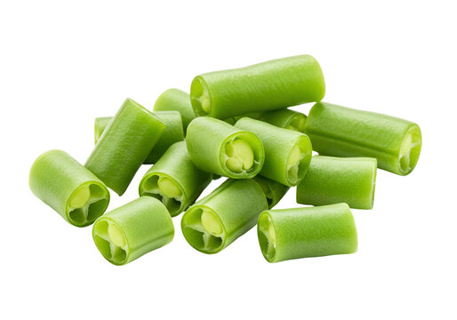 Fresh cut green beans vegetable ingredient healthy eating and vegetarian diet food photography