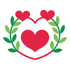 valentine day related  design 