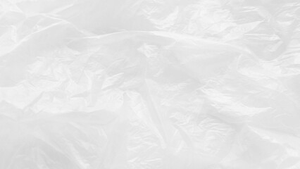 Obraz premium White plastic bag texture background. Reuse recycle concept.