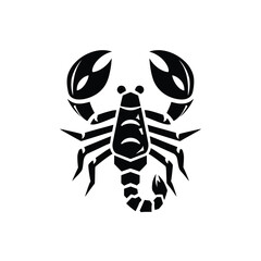 Black Shield Emblem with a Stylized Check Mark or Wing Design