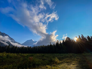 Late summer in the Canadian Rockies