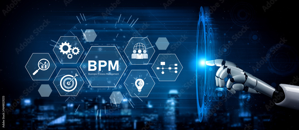 Poster ai supports bpm by analyzing processes, optimizing workflow, and increasing productivity through aut