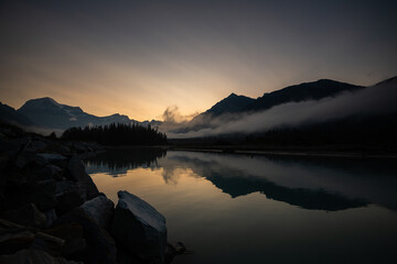 Late summer in the Canadian Rockies