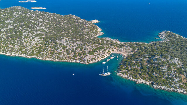 Tersane bay, Kalekoy - Ucagiz -  Kekova - Turkey