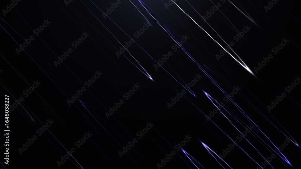 Poster background with curved shining violet and white waves disappearing and appearing. gradient abstract 