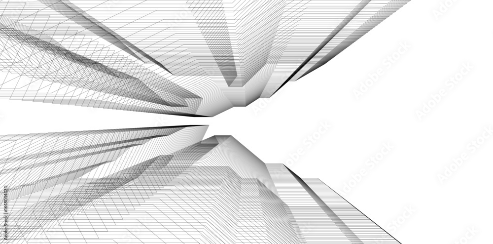 Canvas Prints abstract architectural background