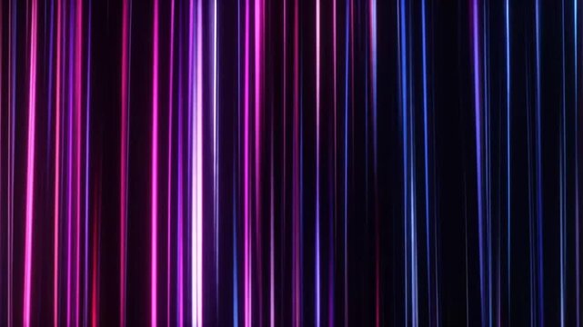 Abstract Neon Light Streaks Background Animation