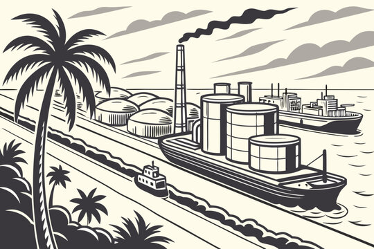 Pointe-Noire, Republic of the Congo &ndash; An oil port on the Atlantic coast.