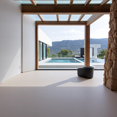Fototapeta premium interior of a modern house