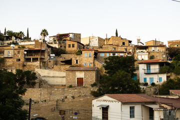 Naklejka premium Photos inside the village of Tochni at Larnaka