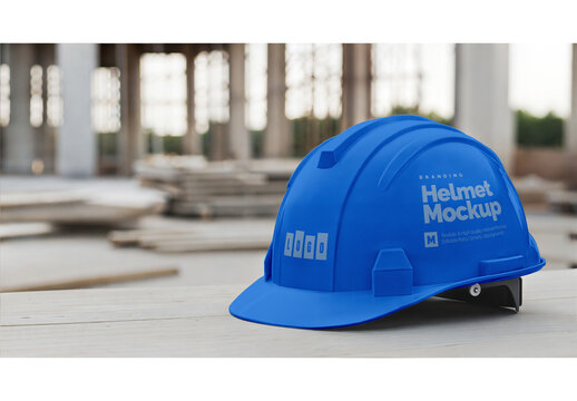 Construction Helmet Mockup 4
