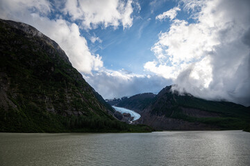 Canadian Rocky Mountains in the summer