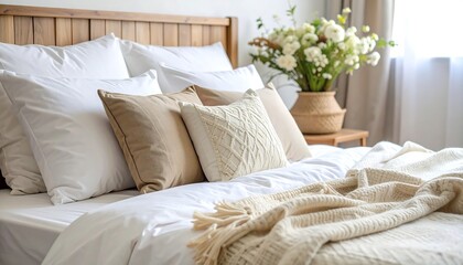 Serene Bedroom Decor Neutral Tones and Textures