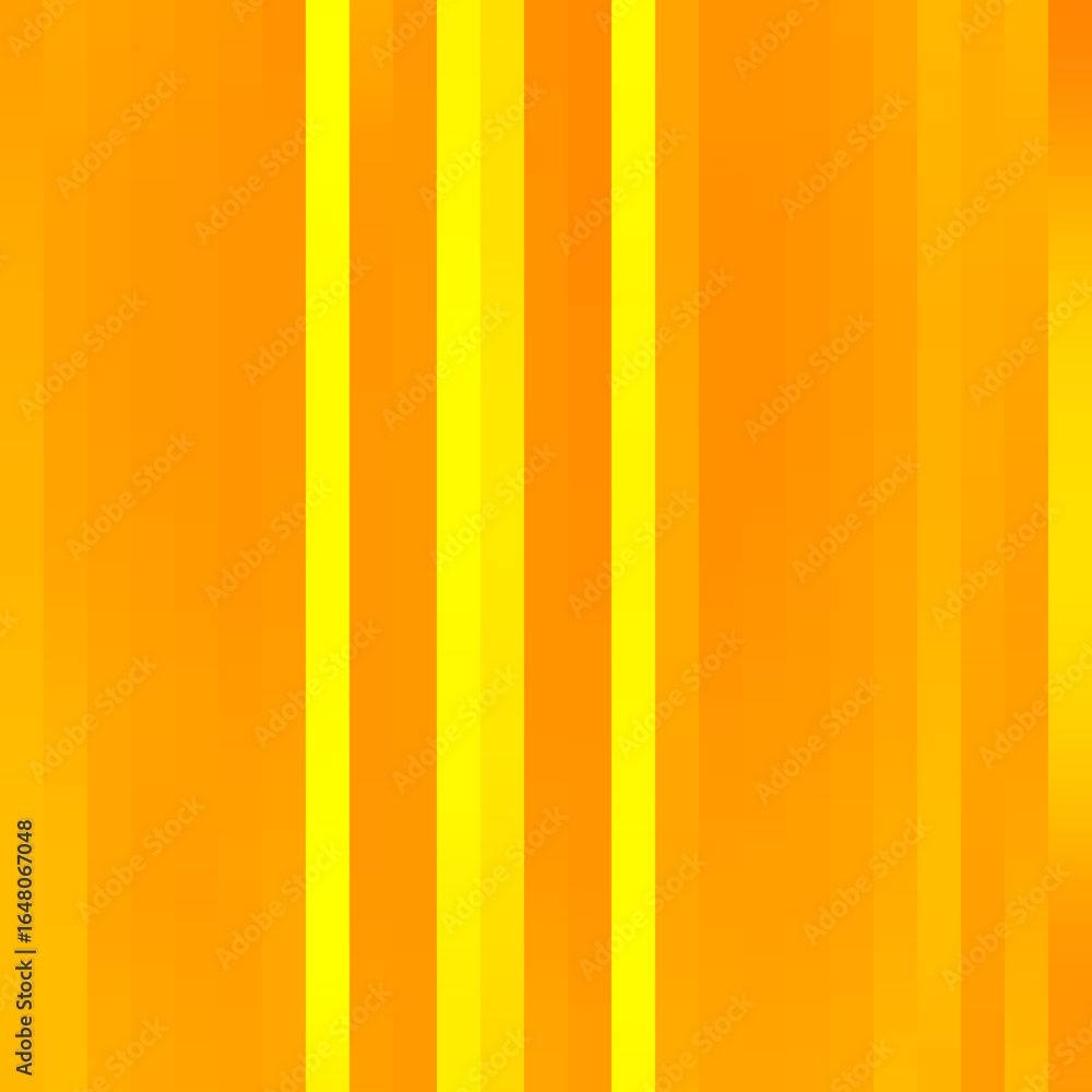 Poster abstract yellow and orange background with a pattern of vertical stripes