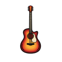 Obraz premium Detailed Guitar Design