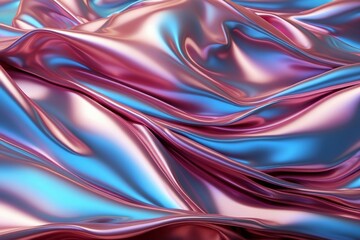 holographic foil modern fashion textile trendy design metallic fabric reflections