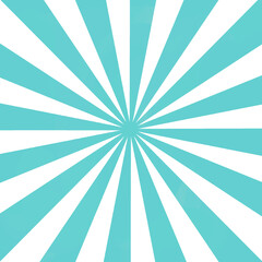 Blue Radial Burst Background