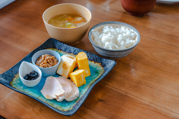 Japanese breakfast / 和風朝食セット