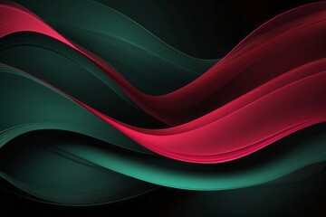 beautiful colorful vibrant gradient wavy abstract background