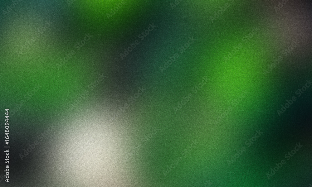 Poster abstract shimmering green and white cosmic background texture grainy gradient background
