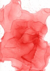 Alcohol Ink Abstract fluid art background Purple, blue, green